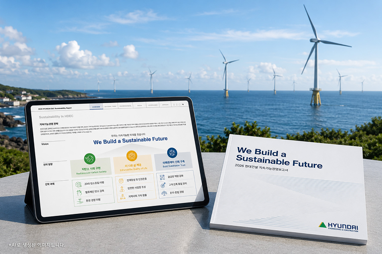 Hyundai E&C Publishes 2026 Sustainability Report